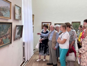 В музее открылась юбилейная выставка художника-пейзажиста  Николая Караваннова 